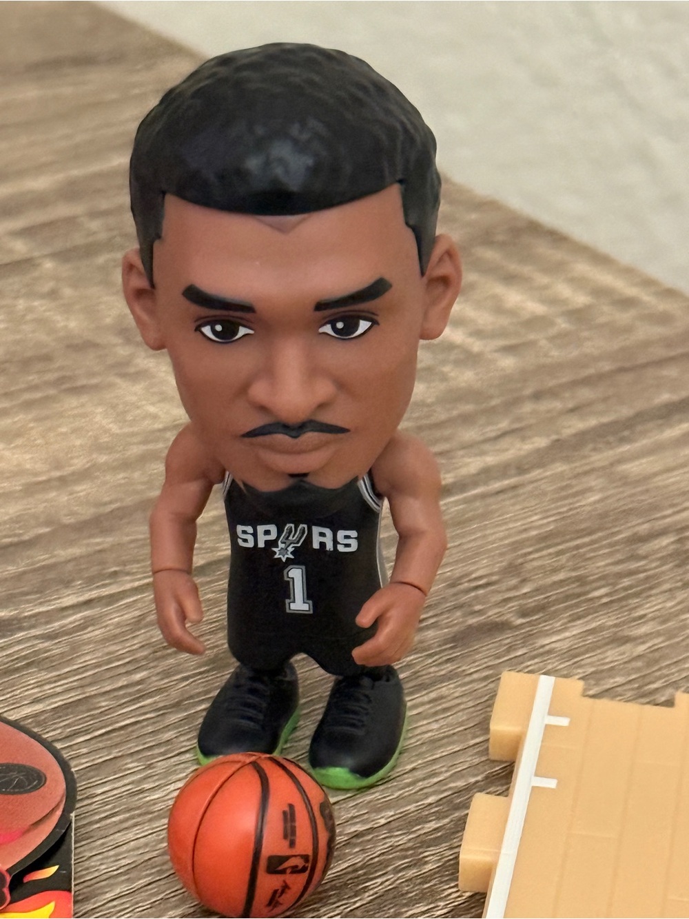 Victor Wembanyama #1 Black Jersey NBA Ballers Series 2